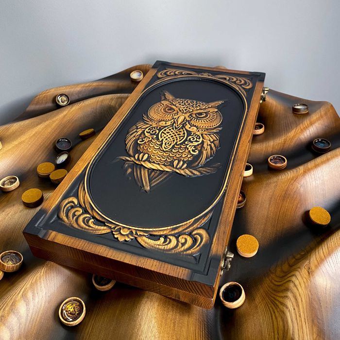 [ПОДАРОК МУЖЧИНЕ]  Деревянные Нарды ручной работы Элитного Качества