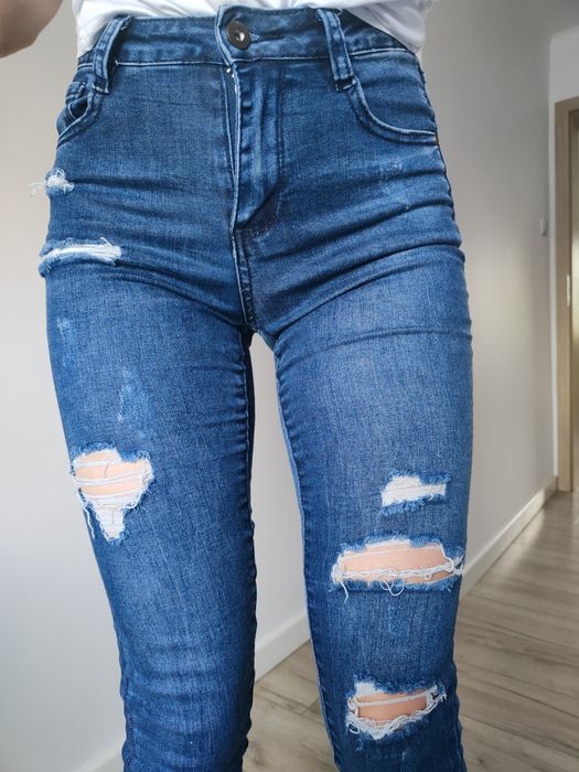 Rurki wysoki stan laulia XS granatowe