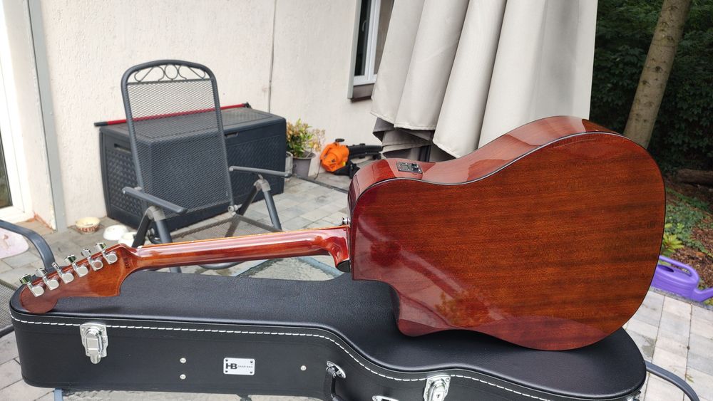 NOWA Fender California Standard Redondo CE NAT gitara elektroakustyczna CASE superwygodny instrument !!