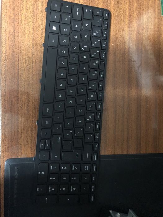 Teclado de portátil hp 350g2 avariado para peças