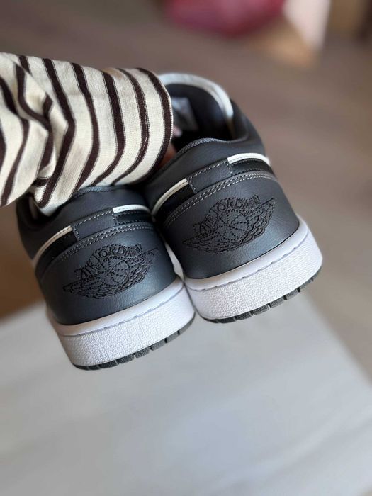 Nike Air Jordan 1 Low "Iron Grey". Оригінальні кросівки. Чоловічі кросівки. Оригінал. Данки. Демісезон