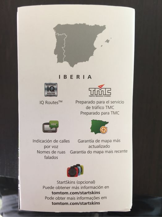 GPS NAV TOM TOM START IBERIA com acessorios