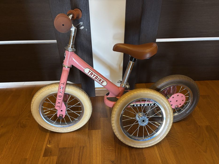 Rowerek biegowy Trybike dwukołowy oraz trójkołowy