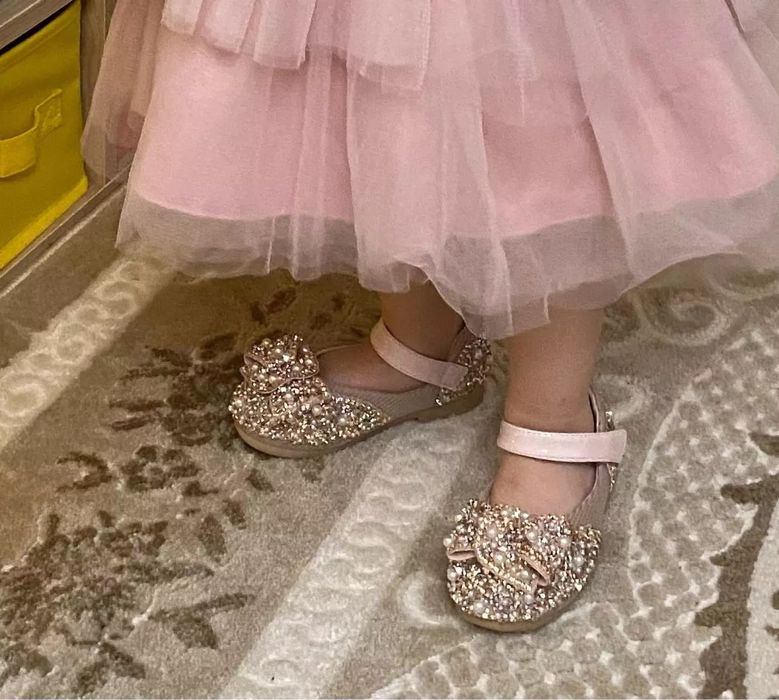 Туфли для девочки цвет пудра туфлі туфельки дитячі 27 28 29 30 31 32