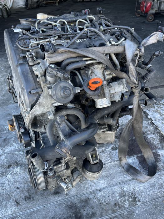 Двигун мотор Seat Audi Volkswagen 2.0TDI CAG комплектний пробіг 207тис