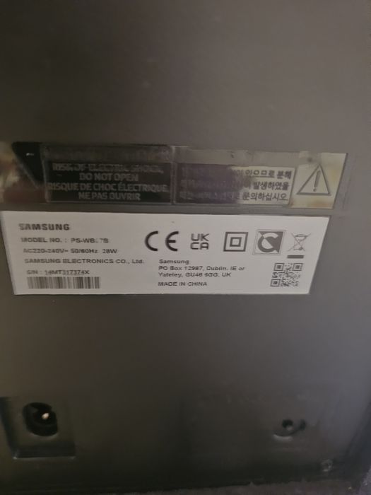 Soundbar samsung  Q64B uszkodzony