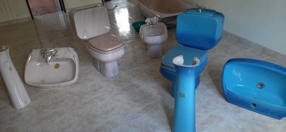 Kit Loiças WC / Casa de Banho como novos - Completo