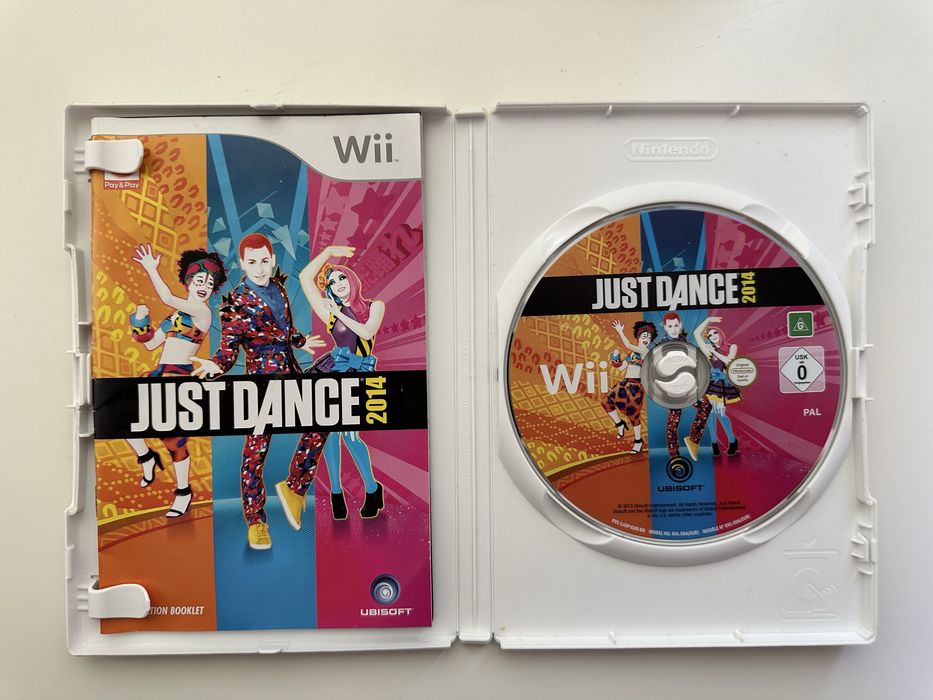 3 Jogos originais para Nintendo Wii – Just Dance 2014, Pictionary e Guitar Hero: Aerosmith