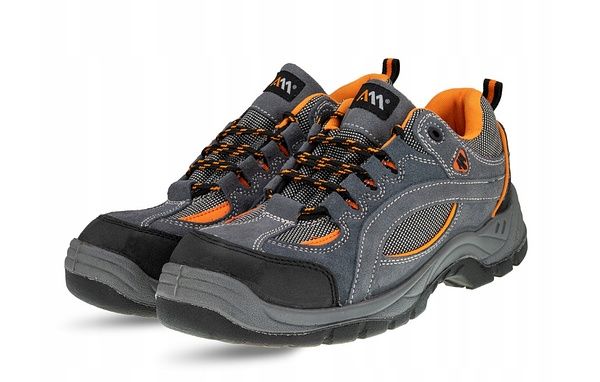 Робочі кросівки з металевим носком, Bsport 2 Grey Artamster Польша.