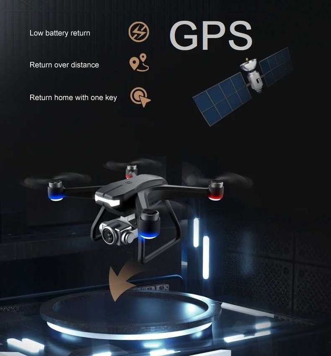 Dron 4DRC F11 PRO GPS 5G WiFi FPV 3 baterie