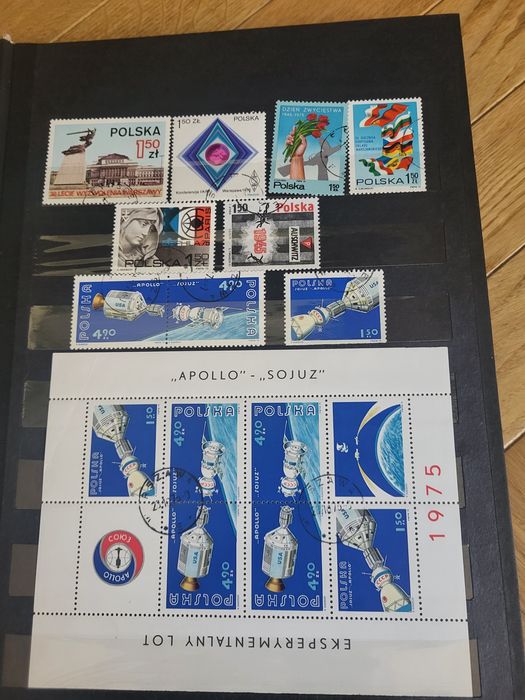 Znaczki cały klaser sprzedam