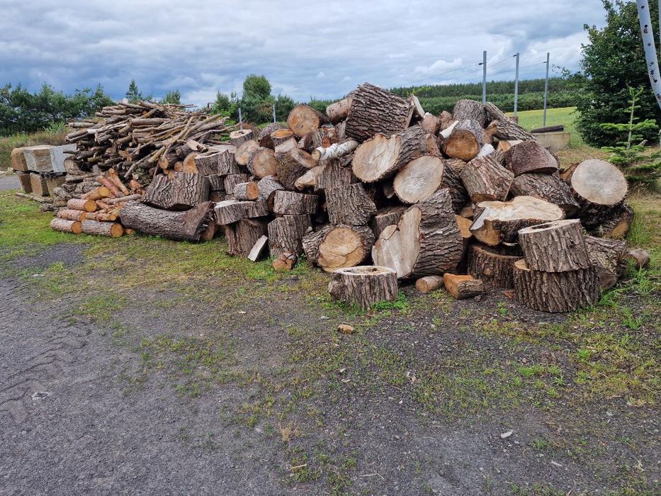Drewno opałowe mieszane (świerk, sosna) około 25m³