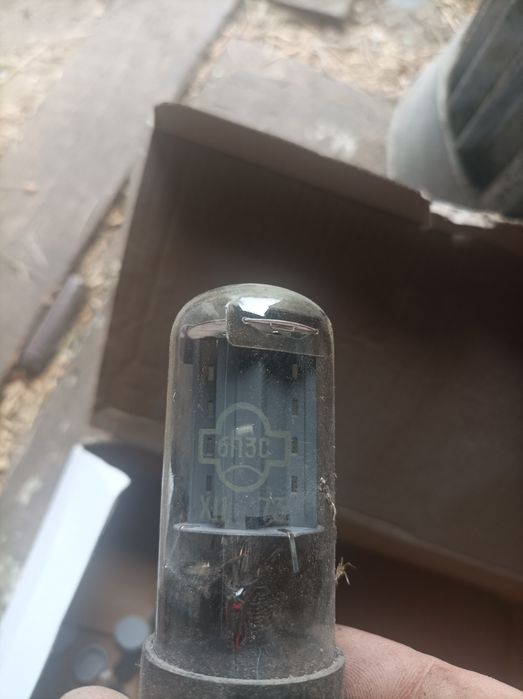 ,Радіолампа 6П3с. 6Ж7 6Н9С