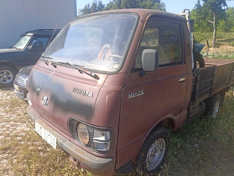 Toyota pick a trabalhar para recuperar chapa