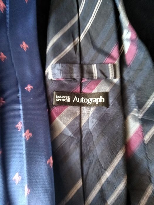 Autograph Шовкова краватка галстук шелк шолк чоловіча