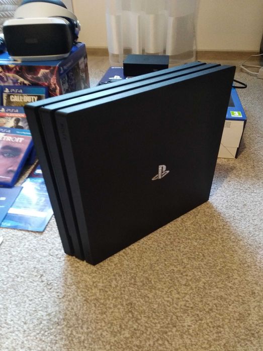 Playstation 4 Pro 4K Cały komplet do Grania