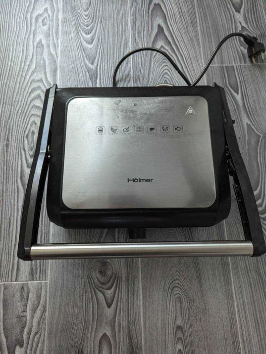 Потужний Гриль - Барбекю електричний 2200W Holmer HCG-200 Хороший Стан