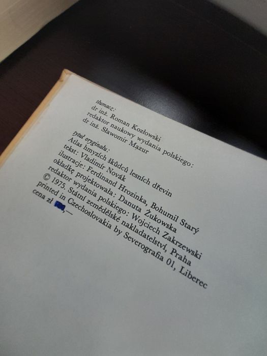 Atlas szkodników owadzich leśnych, 1975