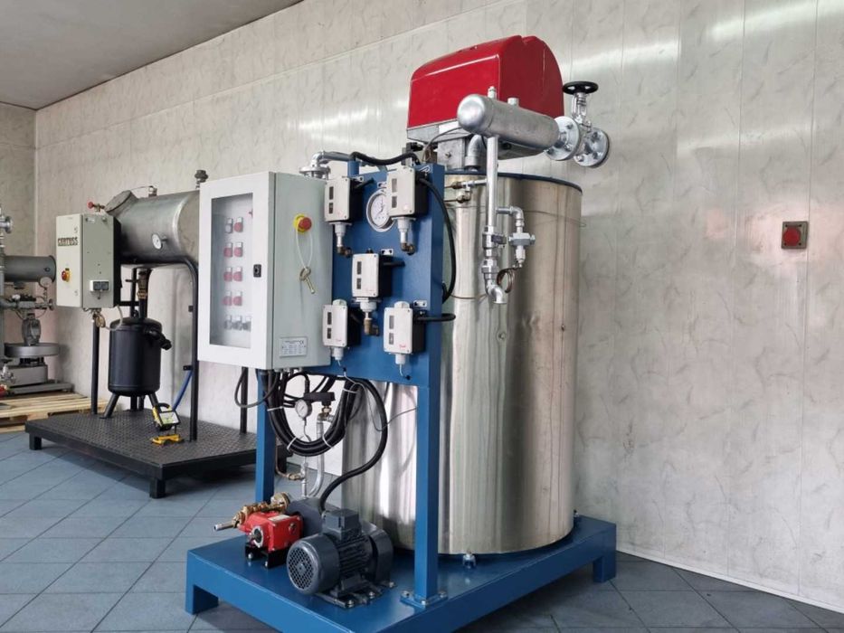 Wytwornica pary kocioł parowy generator pary  300 kg/h - 12 Bar.