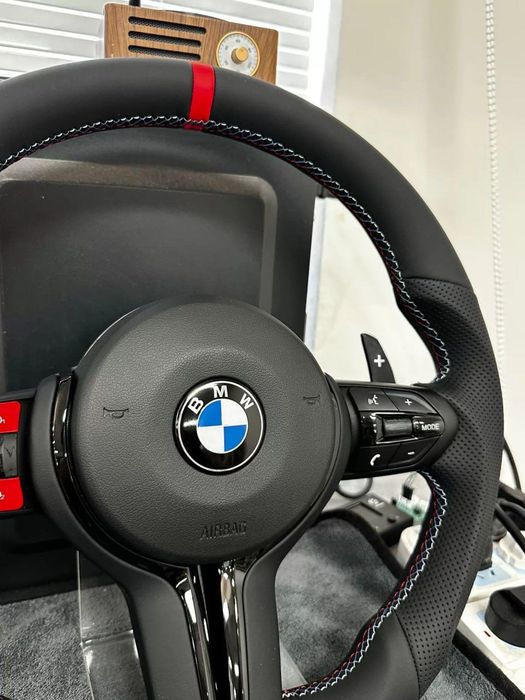 Volante BMW M Sport - Compatível com Chassis F, com AirBag, Certificado.