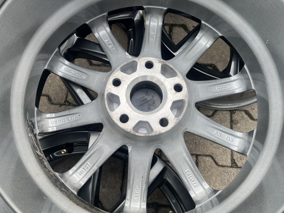 Felgi 17 Aluminiowe Rial 5x112 Audi Seat Skoda Vw Grafitowe