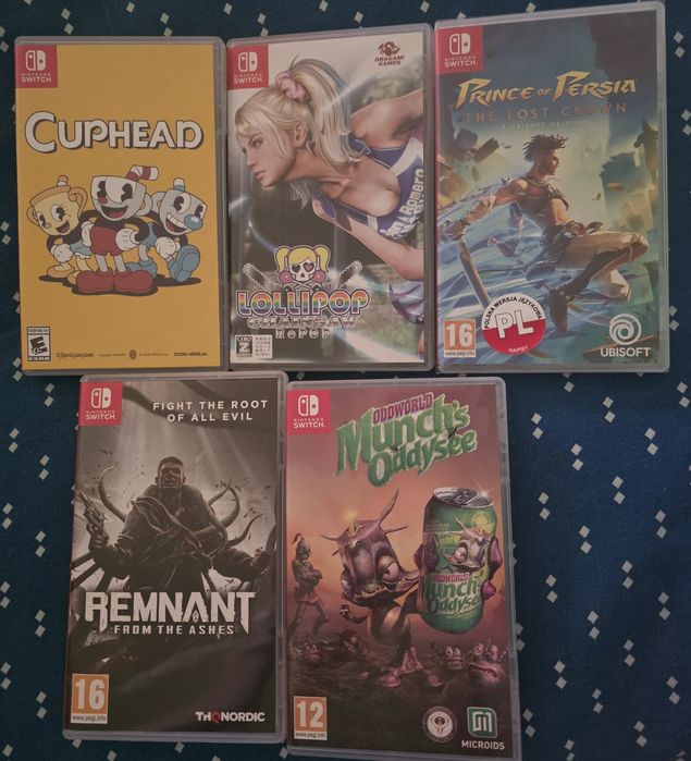 Gry Nintendo Switch NOWE i UŻYWANE