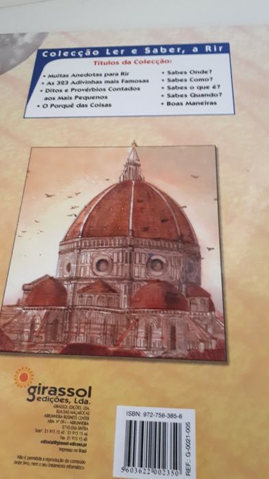 Livro capa dura sabes onde?