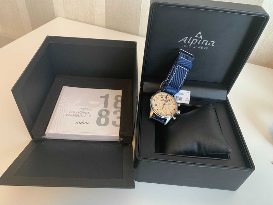 Alpina Startimer Pilot Quartz Al-371bg4s6