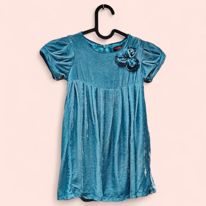 Святкове плаття baker girl (ted baker). Оксамит віскоза+шовк. 2-3 роки