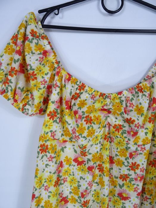 Tunika w kwiaty Stradivarius L 40 luźna