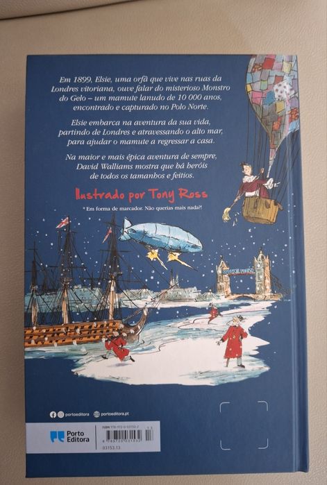 O Monstro Que Veio Do Gelo de David Walliams