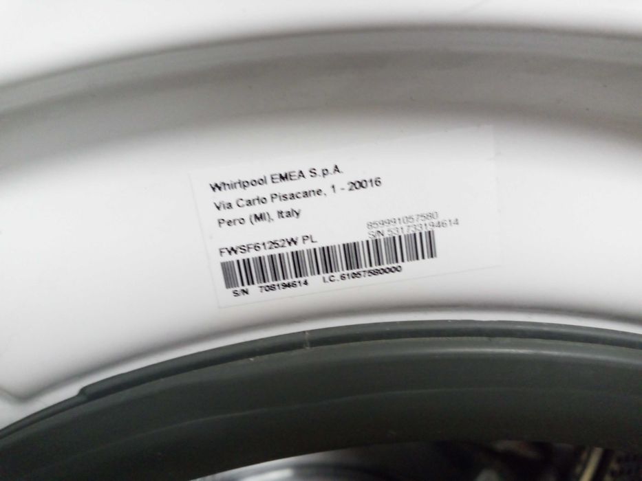 drzwi do pralki Whirlpool FWSF61252W