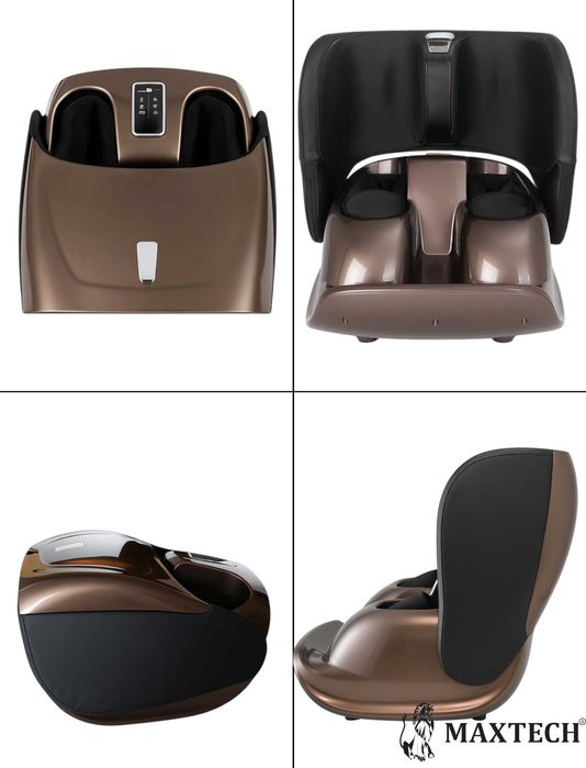 Masażer stóp i łydek Uciskowy z rolkami Shiatsu wibracją grzaniem