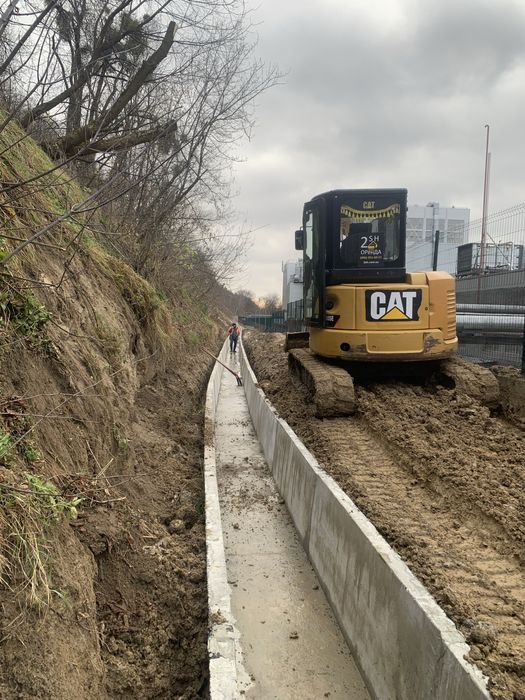 послуги міні-екскаватора Cat 5 тонн, фото 2