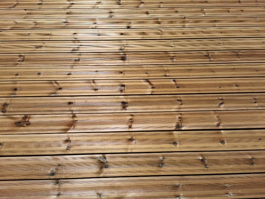 Deski Taras impregnowany NTR brąz ryfl ze Szwecji 28x145