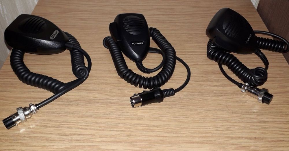 Микрофон тангента для рации радиостанции дальнобойщика