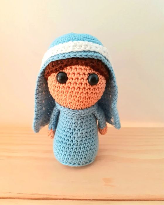 Presépio em crochet (amigurumis)