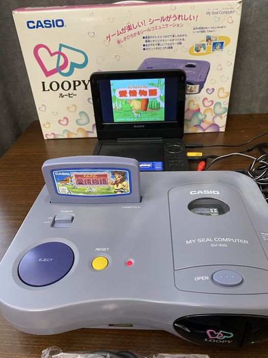 Ігрова консоль вінтаж 90х Японська  CASIO Loopy гарний стан