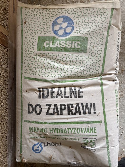Sprzedam wapno budowlane/ hydratyzowane