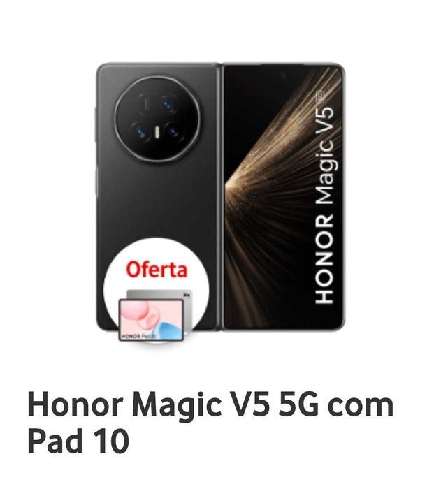 Honor Magic V5 5G com PAD 10 oferta