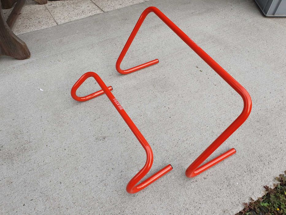 _ Płotki treningowe niskie i wysokie komplet 10 sztuk ! NOWE, metalowe