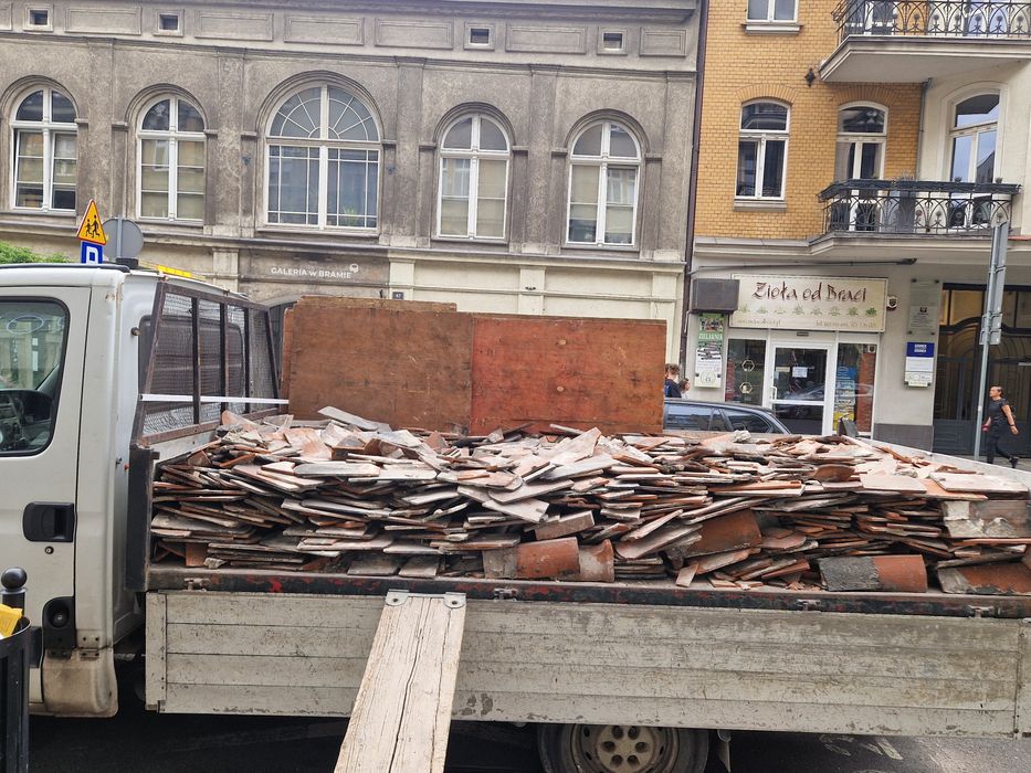 Wywóz śmieci gruzu gabaryty likwidacja mieszkań piwnic biur sprzątanie