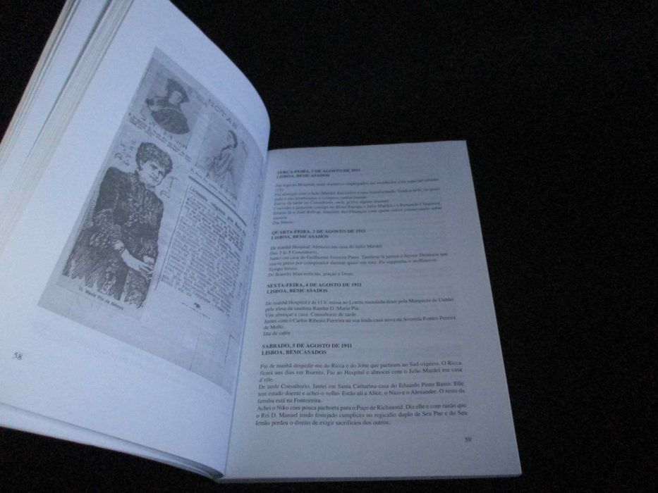 Livro Diário de um Monárquico Professor Thomaz de Mello Breyner (Conde de Mafra)