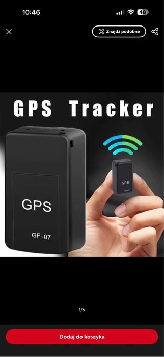 Lokalizator GPS do motocykla, samochodu, GF07 Mini,