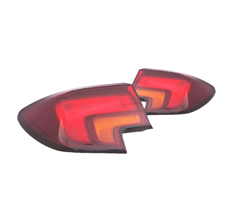 FAROLINS OPEL ASTRA K 15- ÂMBAR VERMELHO