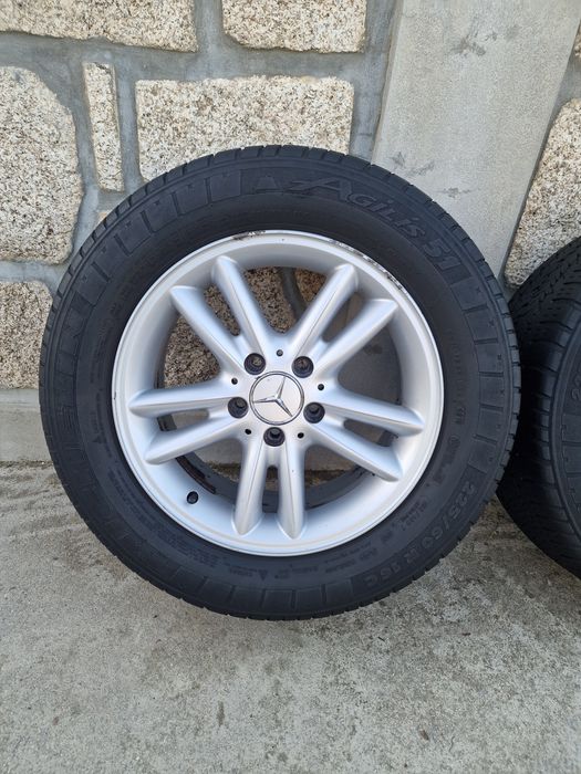 Jantes 16 originais mercedes W203 Sport Coupé com pneus Michelin