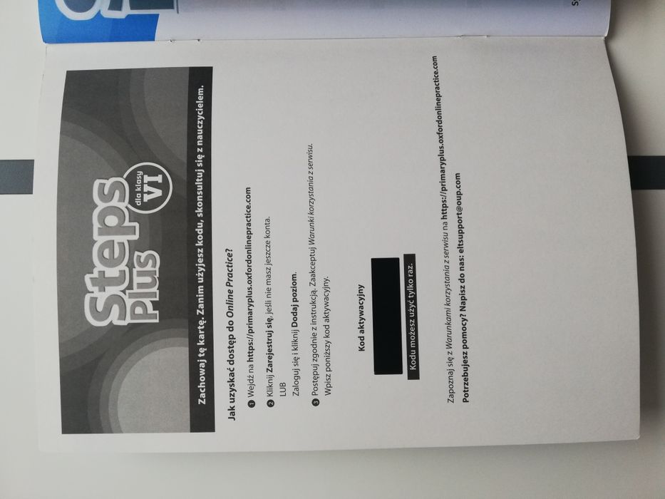Steps Plus VI: podręcznik, zeszyt ćwiczeń i książka nauczyciela
