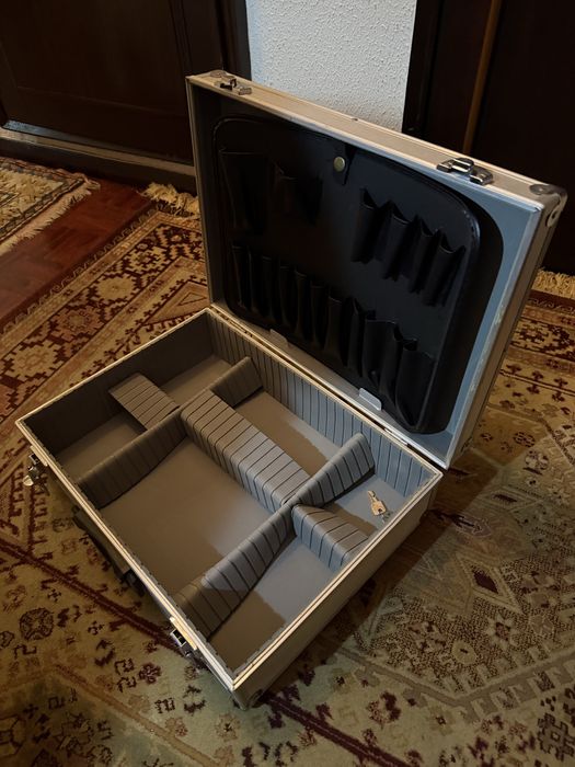 Mala Técnica de Alumínio / Case Rígida Profissional