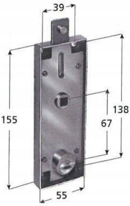 Zamek Do Bramy Dwuskrzydłowej Prefer