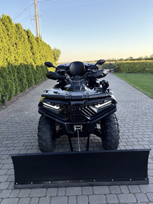 Quad Loncin X Wolf 700 nie CF Moto t3b salon PL po serwisie z pługiem do śniegu EPS kufer